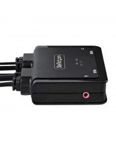 StarTech.com 2-Port Hybrid USB-C HDMI Cable KVM Switch, 4K 60Hz, Compa 2