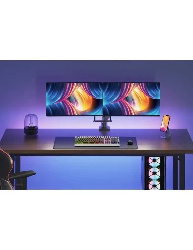 Neomounts NM-D775DXBLACK Monitor arm 10-32" - gas spring - Topfix