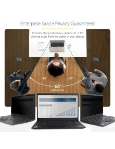 StarTech.com 15.6-inch 16:9 Laptop Privacy Filter, Anti-Glare Privacy 2