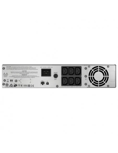 APC Smart-UPS C, Line Interactive, 2000VA, Rackmount 2U, 230V, 6x IEC