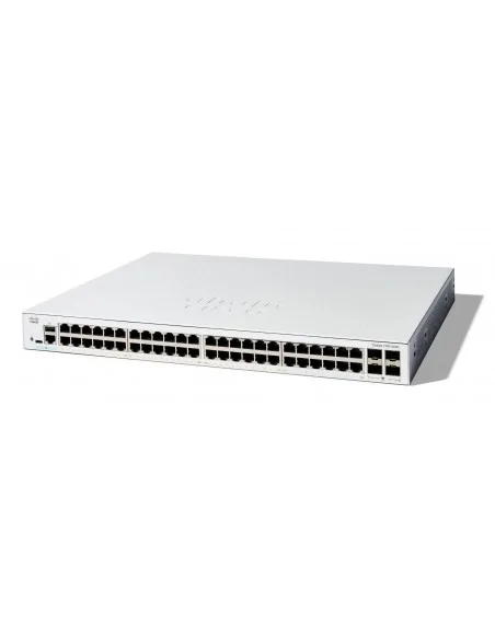 Cisco Catalyst 1200-48T-4G Smart Switch, 48 Port GE, 4x1GE SFP, Limite