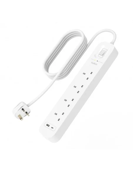 Belkin Connect White 4 AC outlet(s) 2 m