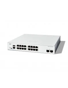 Cisco Catalyst 1300-16T-2G Managed Switch, 16 Port GE, 2x1GE SFP, Limi