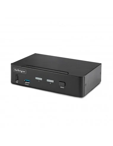 StarTech.com 2-Port DisplayPort KVM Switch, 8K 60Hz / 4K 144Hz, Single