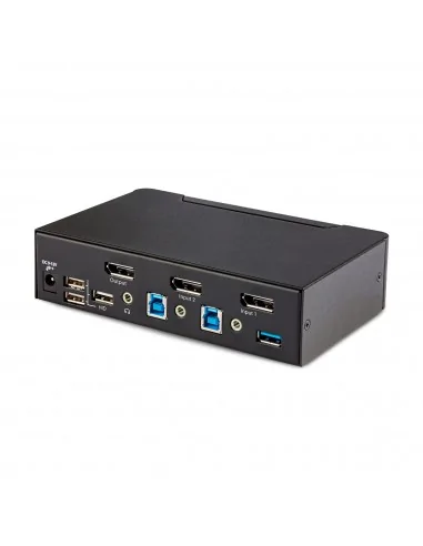 StarTech.com 2-Port DisplayPort KVM Switch, 8K 60Hz / 4K 144Hz, Single