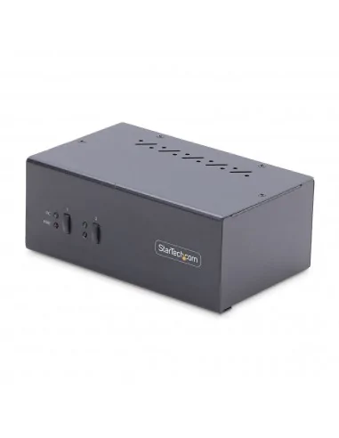 StarTech.com 2-Port Dual-Monitor DisplayPort KVM Switch, 4K 60Hz, 2x U