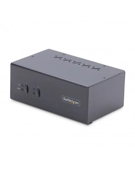 StarTech.com 2-Port Dual-Monitor DisplayPort KVM Switch, 4K 60Hz, 2x U