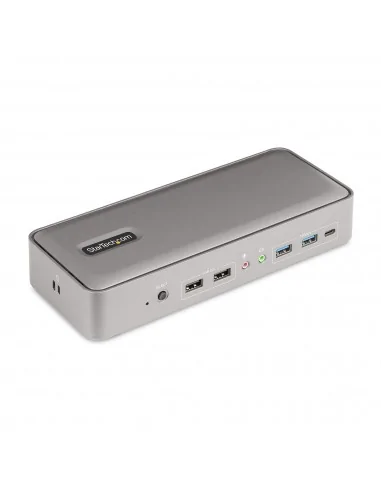 StarTech.com Dual-Laptop USB-C KVM Docking Station, Dual Monitor 4K 60