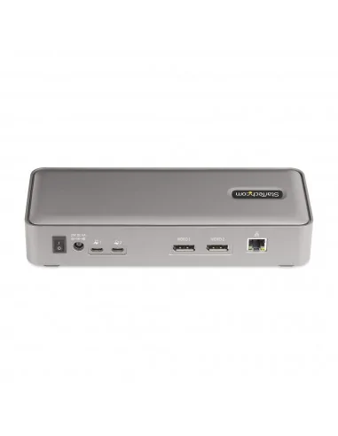 StarTech.com Dual-Laptop USB-C KVM Docking Station, Dual Monitor 4K 60