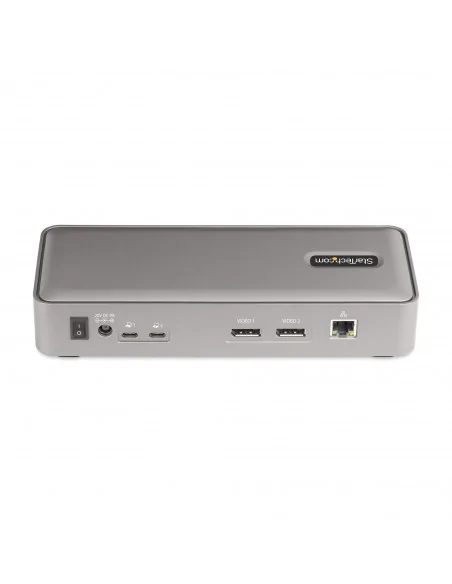 StarTech.com Dual-Laptop USB-C KVM Docking Station, Dual Monitor 4K 60