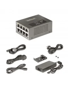 StarTech.com 4-Port Multi-Gigabit PoE++ Injector, 5/2.5/1G Ethernet 2