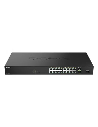 D-Link 18-Port 2.5G Multi-Gigabit PoE++ Smart Managed Switch with 2 x 