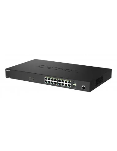 D-Link 18-Port 2.5G Multi-Gigabit PoE++ Smart Managed Switch with 2 x 