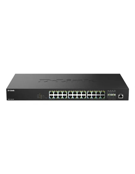 D-Link 28-Port 2.5G Multi-Gigabit PoE++ Smart Managed Switch with 4 x 