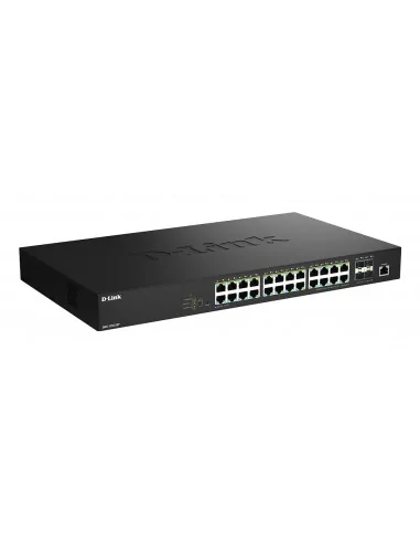 D-Link 28-Port 2.5G Multi-Gigabit PoE++ Smart Managed Switch with 4 x 