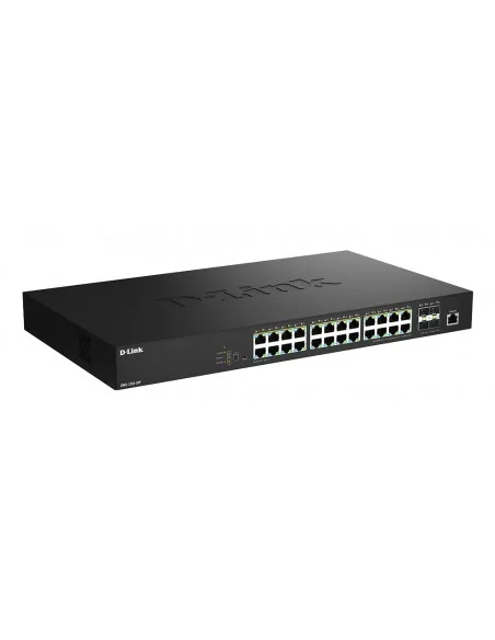 D-Link 28-Port 2.5G Multi-Gigabit PoE++ Smart Managed Switch with 4 x 