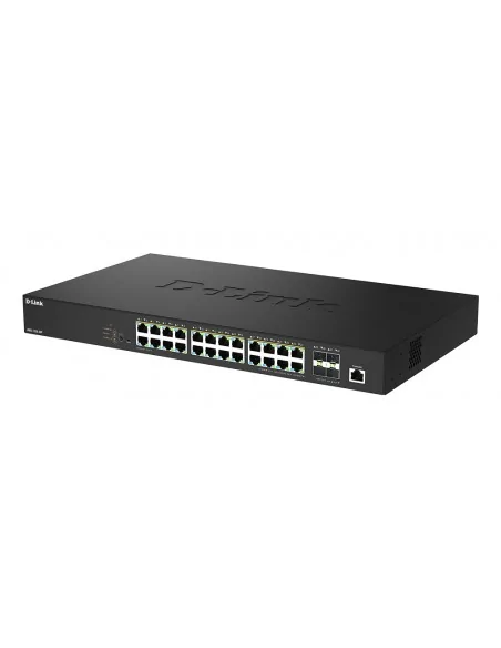D-Link 28-Port 2.5G Multi-Gigabit PoE++ Smart Managed Switch with 4 x 