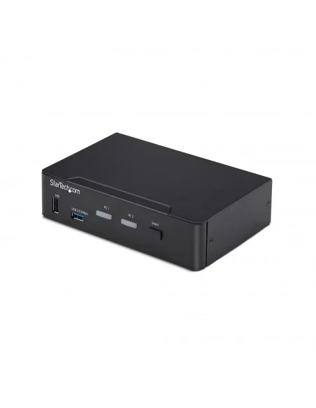 StarTech.com 2-Port DisplayPort KVM Switch, 4K 60Hz, DP 1.2, EDID Mana