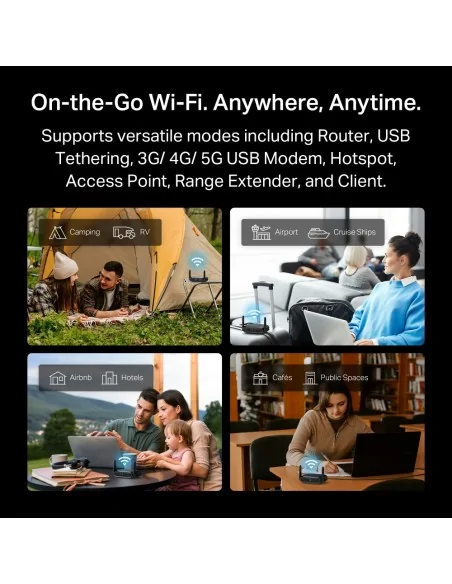 TP-Link BE3600 Wi-Fi 7 wireless router 2.5 Gigabit Ethernet Dual-band 