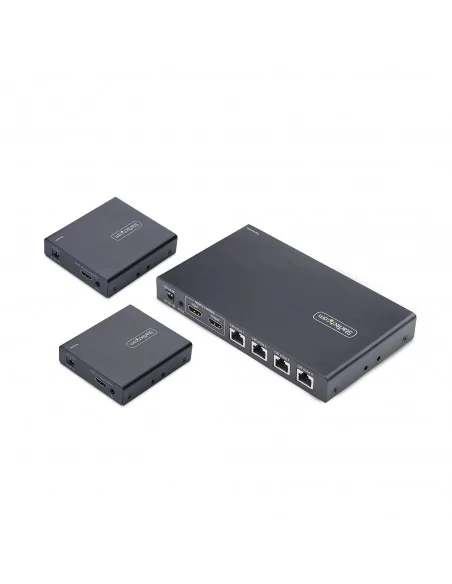 StarTech.com 4-Port HDMI Extender and Splitter Over CAT6, 4K 60Hz, Up 