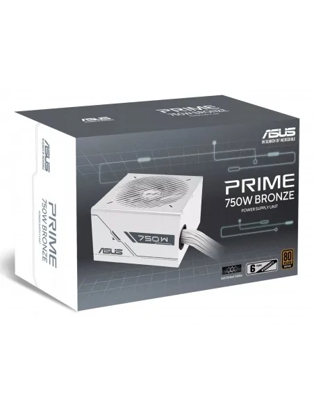 ASUS Prime 750W Bronze White Edition power supply unit 20+4 pin ATX