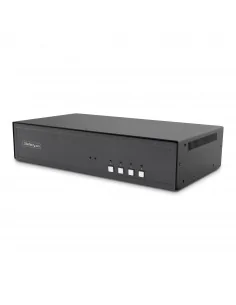 StarTech.com Secure 4-Port Dual-Monitor KVM Switch, HDMI or DisplayPor