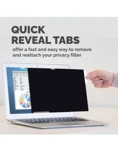 Fellowes 100142717 display privacy filter 35.6 cm (14") Laptop 2