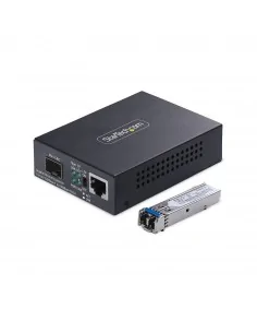 StarTech.com Single-Mode (SM) LC Fiber Media Converter for 10/100/1000