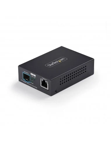 StarTech.com 10GbE Open SFP+ Fiber Media Converter, Standalone 10 Giga