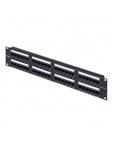StarTech.com 48-Port 2U Rackmount Cat6 Patch Panel, RJ45, UTP, 110