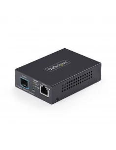 StarTech.com 10GbE Multi-Gigabit Open SFP+ Fiber Media Converter, Stan