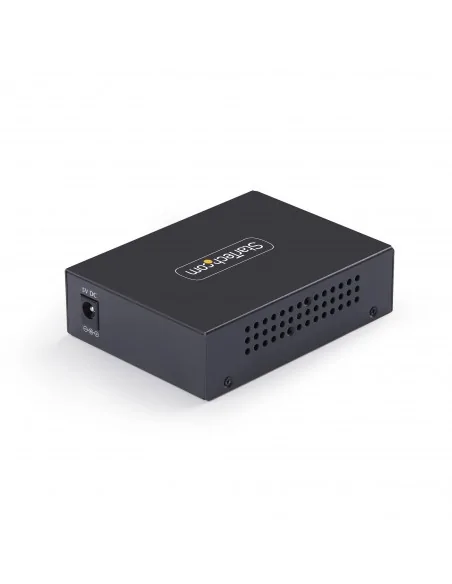 StarTech.com 10GbE Multi-Gigabit Open SFP+ Fiber Media Converter, Stan