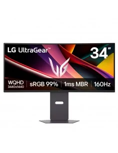 LG UltraGear™ G6 34G600A-B - 34-inch 160Hz WQHD Curved Gaming Monitor