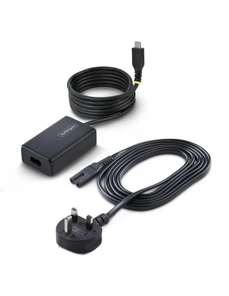 StarTech.com 65W USB-C Laptop Charger, 1.5m Tethered USB-C Cable