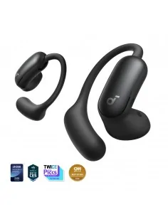 Soundcore AeroFit 2 Pro 2-in-1 Hybrid Earbuds, Black