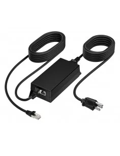 HP Poly PoE++ 65W 2.5G Adapter with 3.66m CAT6A Cable and Power Cord 2