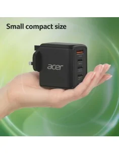 Acer 100W PD Charger, USB Port: 3C+1A, UK Plug, 100W USB-C Cable 2