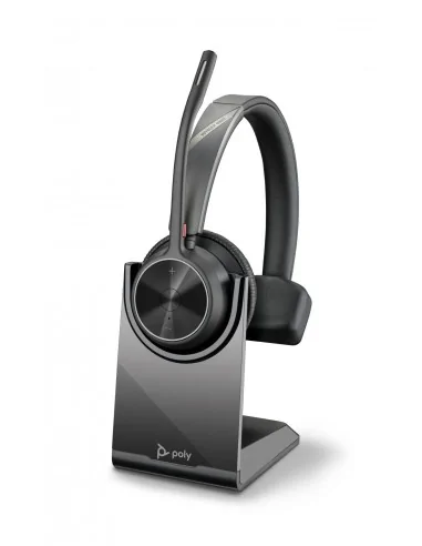 HP Poly Voyager 4310 USB-C Headset +BT700 dongle +Charging Stand
