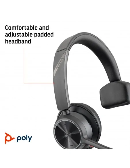 HP Poly Voyager 4310 Microsoft Teams Certified USB-A Headset +BT700