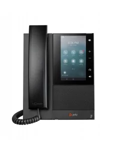 HP Poly CCX 505 Business Media Phone with Open SIP and PoE-enabled