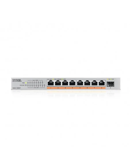 Zyxel XMG-108HP Unmanaged 2.5G Ethernet (100/1000/2500) Power over Eth