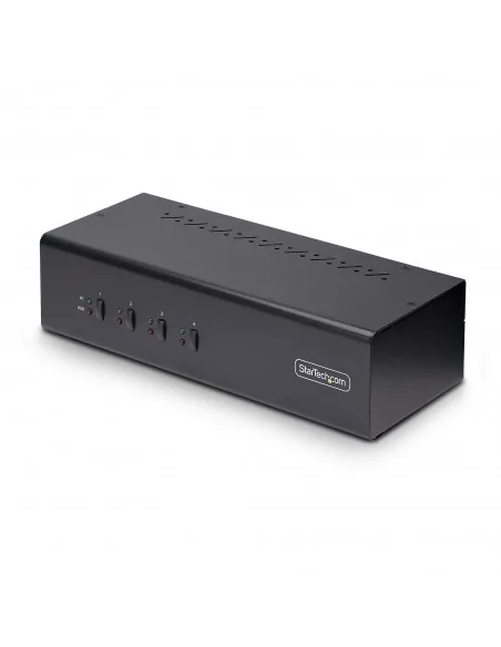 StarTech.com 4-Port Dual-Monitor DisplayPort KVM Switch, 4K 60Hz, 2x U