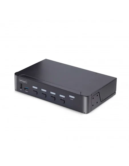 StarTech.com 4-Port DisplayPort KVM Switch, 8K 60Hz / 4K 144Hz, Single