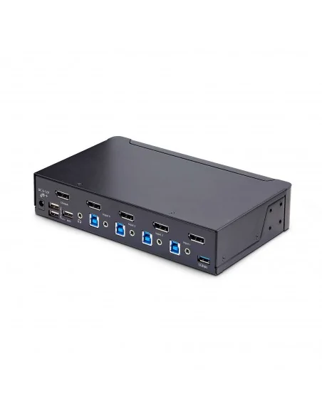 StarTech.com 4-Port DisplayPort KVM Switch, 8K 60Hz / 4K 144Hz, Single