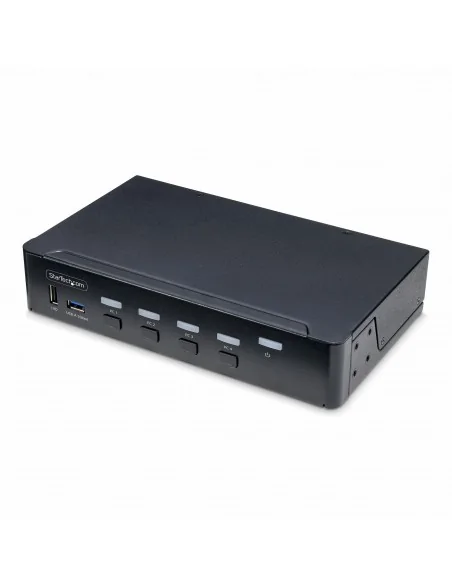 StarTech.com 4-Port DisplayPort KVM Switch, Single 4K 60Hz Monitor, 6x