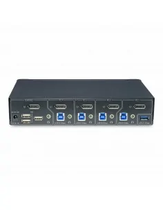 StarTech.com 4-Port DisplayPort KVM Switch, Single 4K 60Hz Monitor, 6x 2