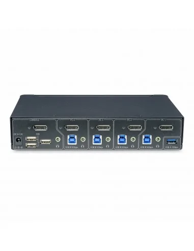 StarTech.com 4-Port DisplayPort KVM Switch, Single 4K 60Hz Monitor, 6x