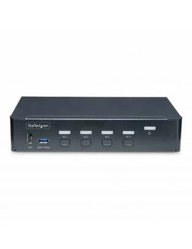 StarTech.com 4-Port DisplayPort KVM Switch, Single 4K 60Hz Monitor, 6x