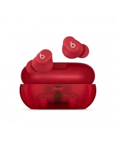 Apple Beats Solo Buds - True Wireless Earbuds - Transparent Red