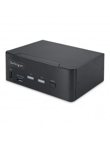 StarTech.com 2-Port Dual-Monitor DisplayPort KVM Switch, 8K 60Hz / 4K 